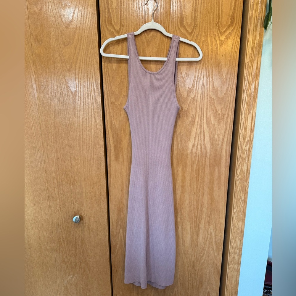 Mauve Midi Dress